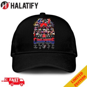2023 AFC South Division Champions Houston Texans Team Signatures Merchandise Hat-Cap